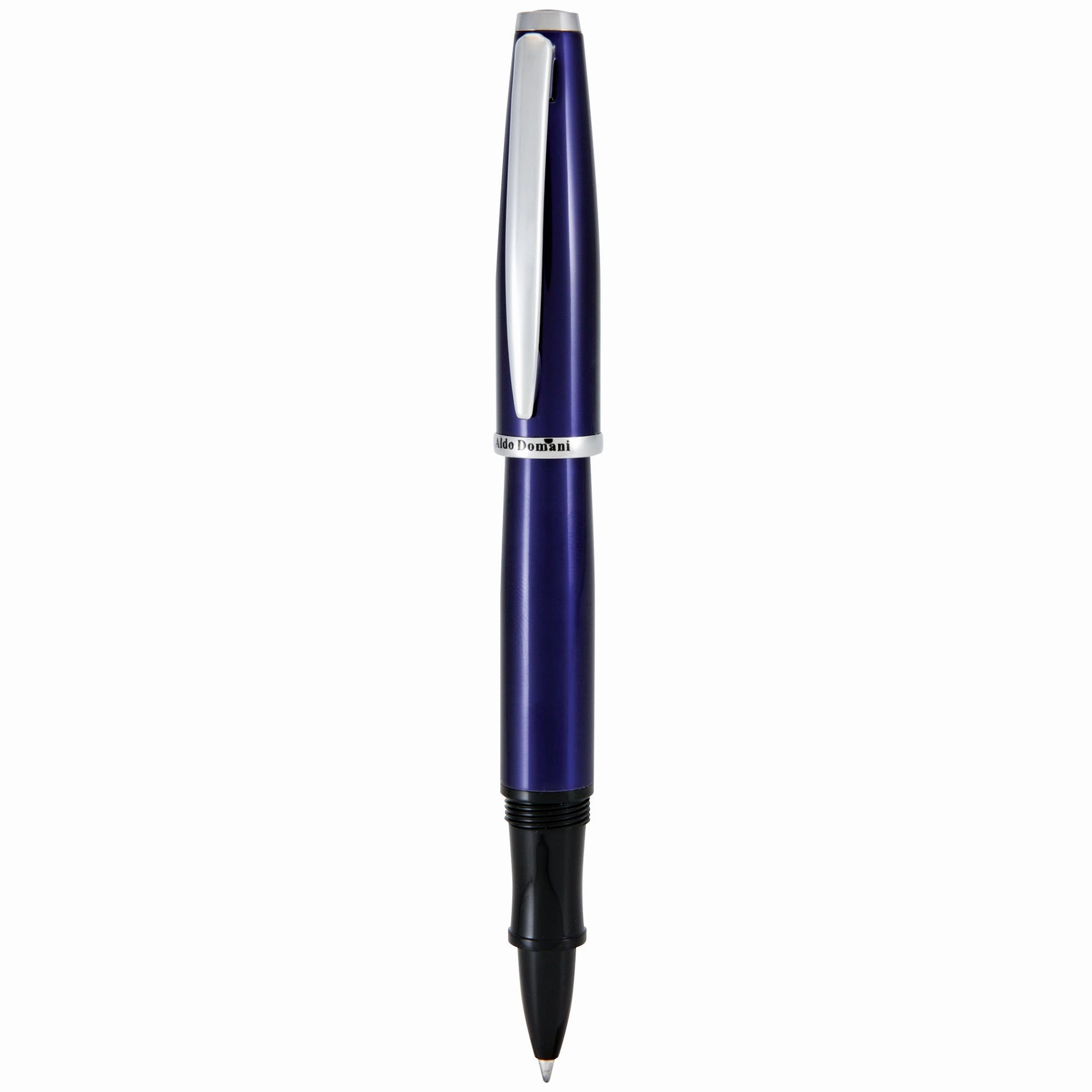 Monteverde Aldo Domani Blue Rollerball Pen leather professional