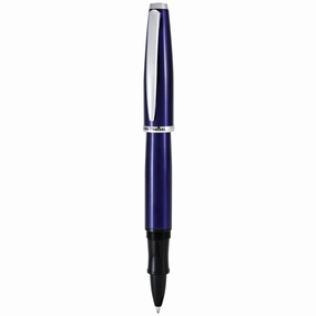 Monteverde Aldo Domani Blue Rollerball Pen leather professional