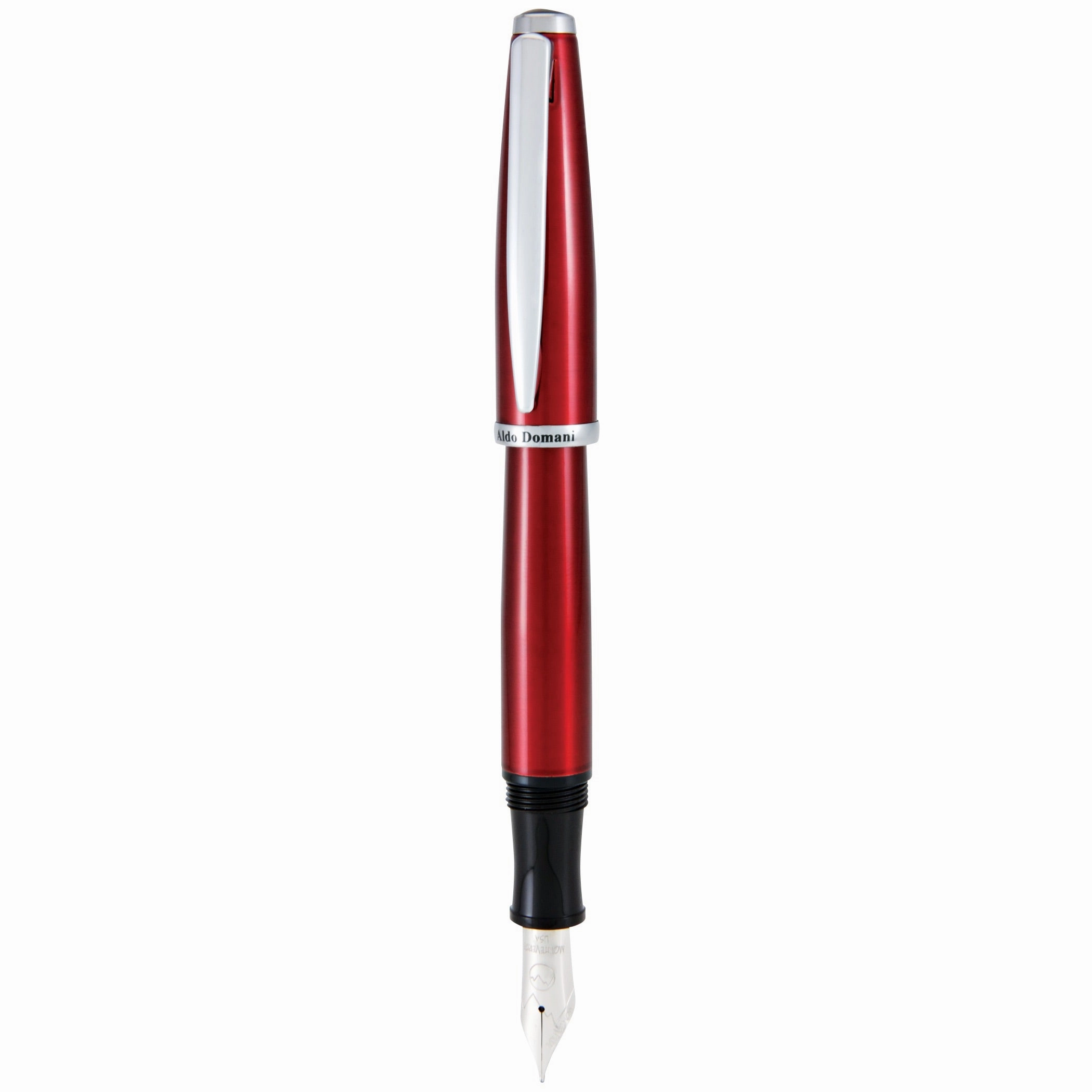 Monteverde Aldo Domani Red Fountain Pen new cotton
