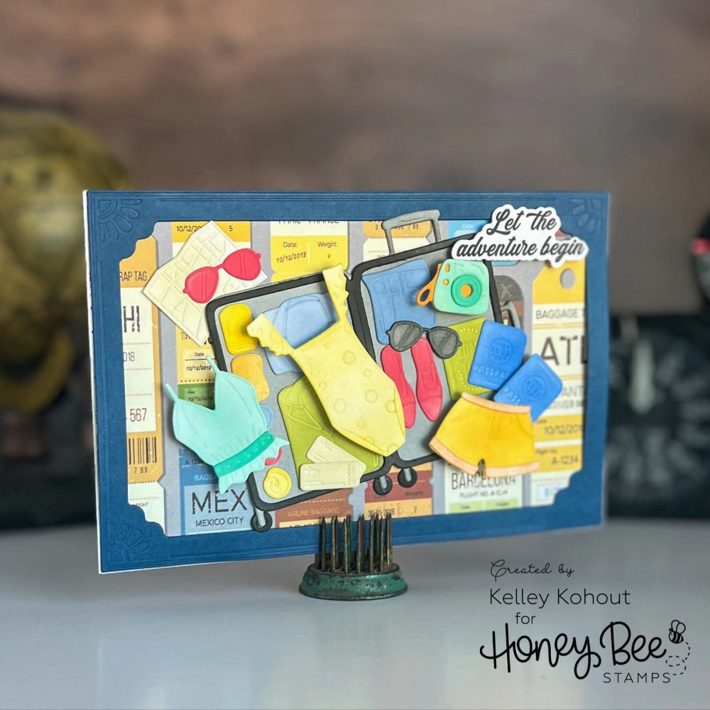 Plane Awesome - 6X6 Stamps Set solid earthy