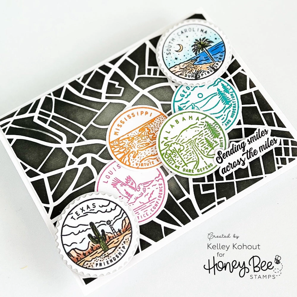 plastic multipack Plane Awesome - 6X6 Stamps Set