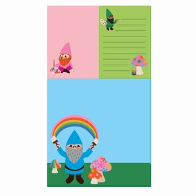 deluxe original Gnome For Rainbows Memo Pad Set