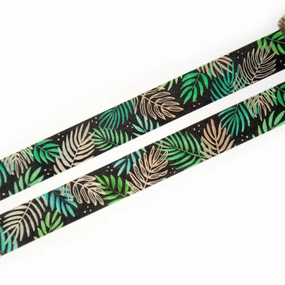 Golden Palm Leaves Washi Tape rubber sleek