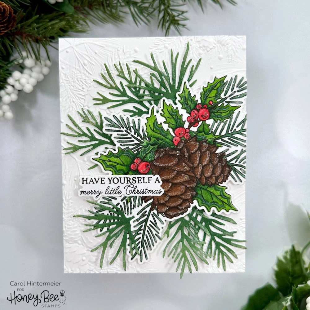 refined Good Tidings - 4X5 Stamp Set