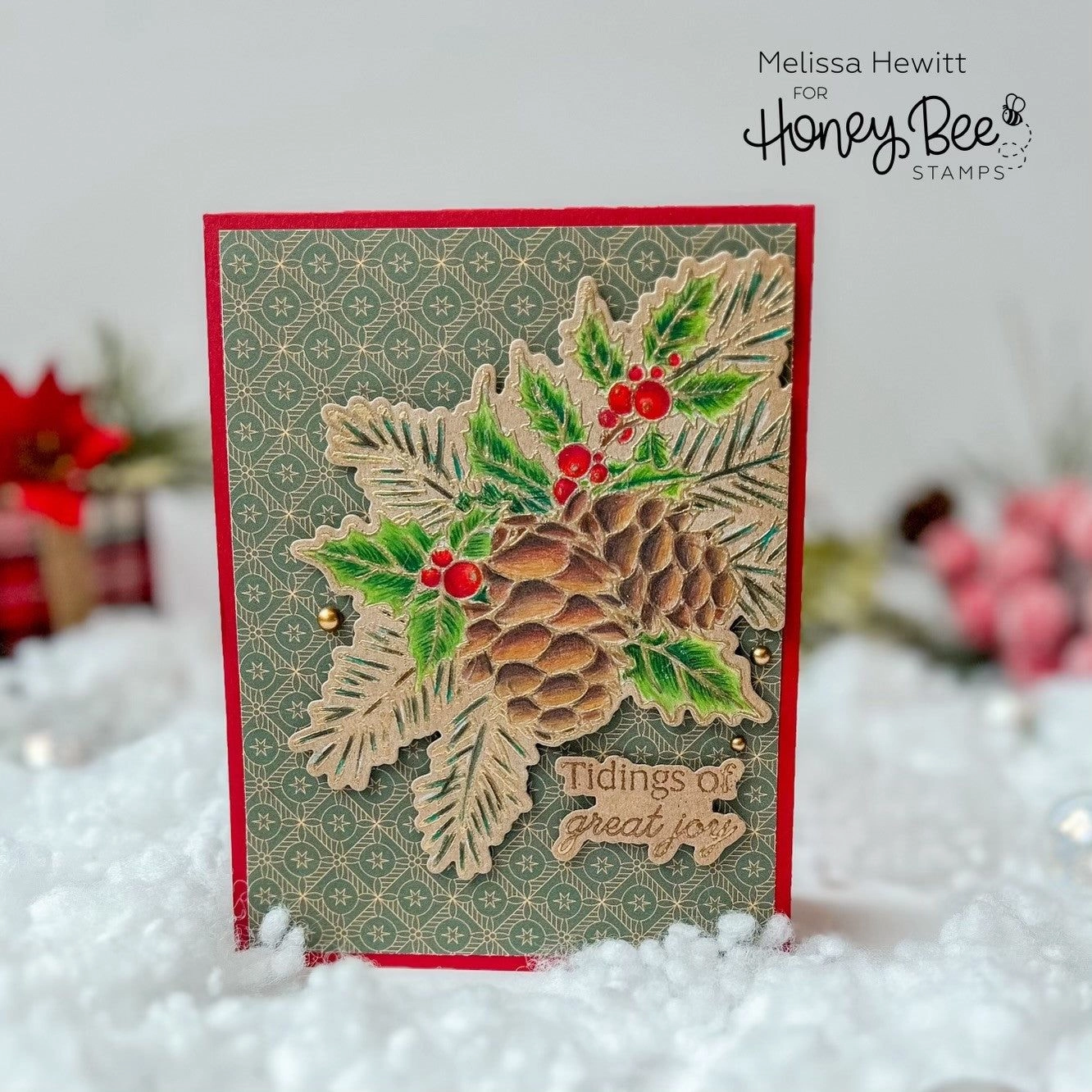 Good Tidings - 4X5 Stamp Set colorful expandable