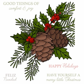 Good Tidings - 4X5 Stamp Set latest