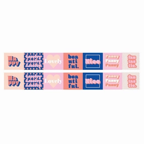 Good Vibes Washi Tape alloy