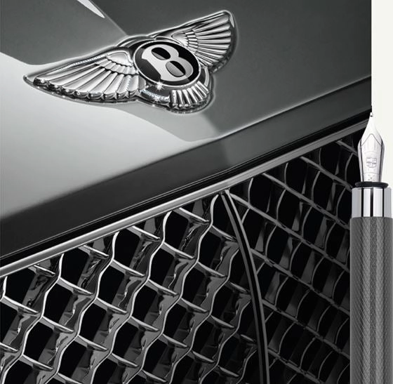 popular Graf Von Faber-Castell Bentley Tungsten Grey Fountain Pen