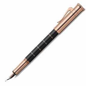 Graf Von Faber-Castell Classic Anello Rose Gold Fountain glass