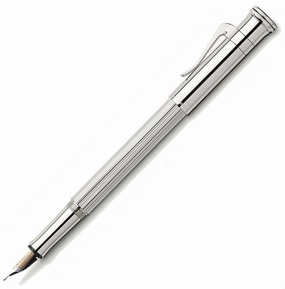 flexible plastic Graf Von Faber-Castell Classic Sterling Silver Fountain