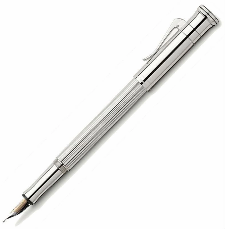 flexible plastic Graf Von Faber-Castell Classic Sterling Silver Fountain