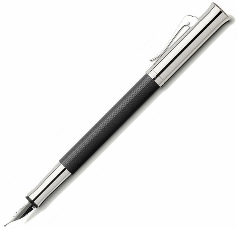 Graf Von Faber-Castell Guilloche Black Fountain heatproof gift