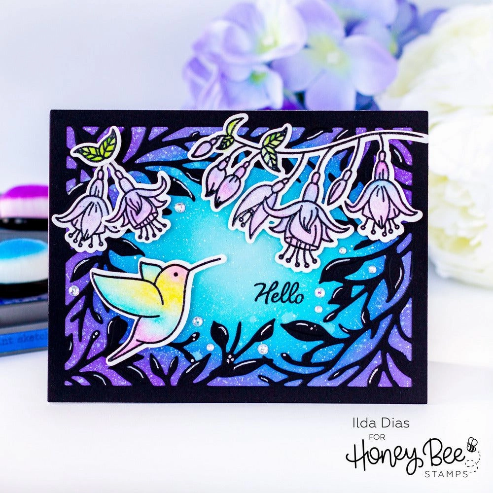 synthetic Grandma'S Garden - 4X6 Stamp Set