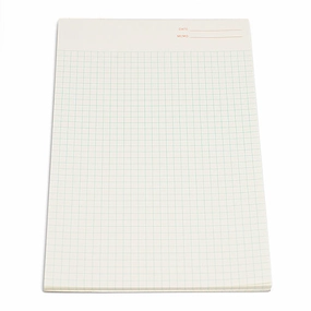 matte Graph Notepad