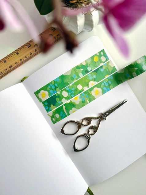 Grass Washi Tape springloaded