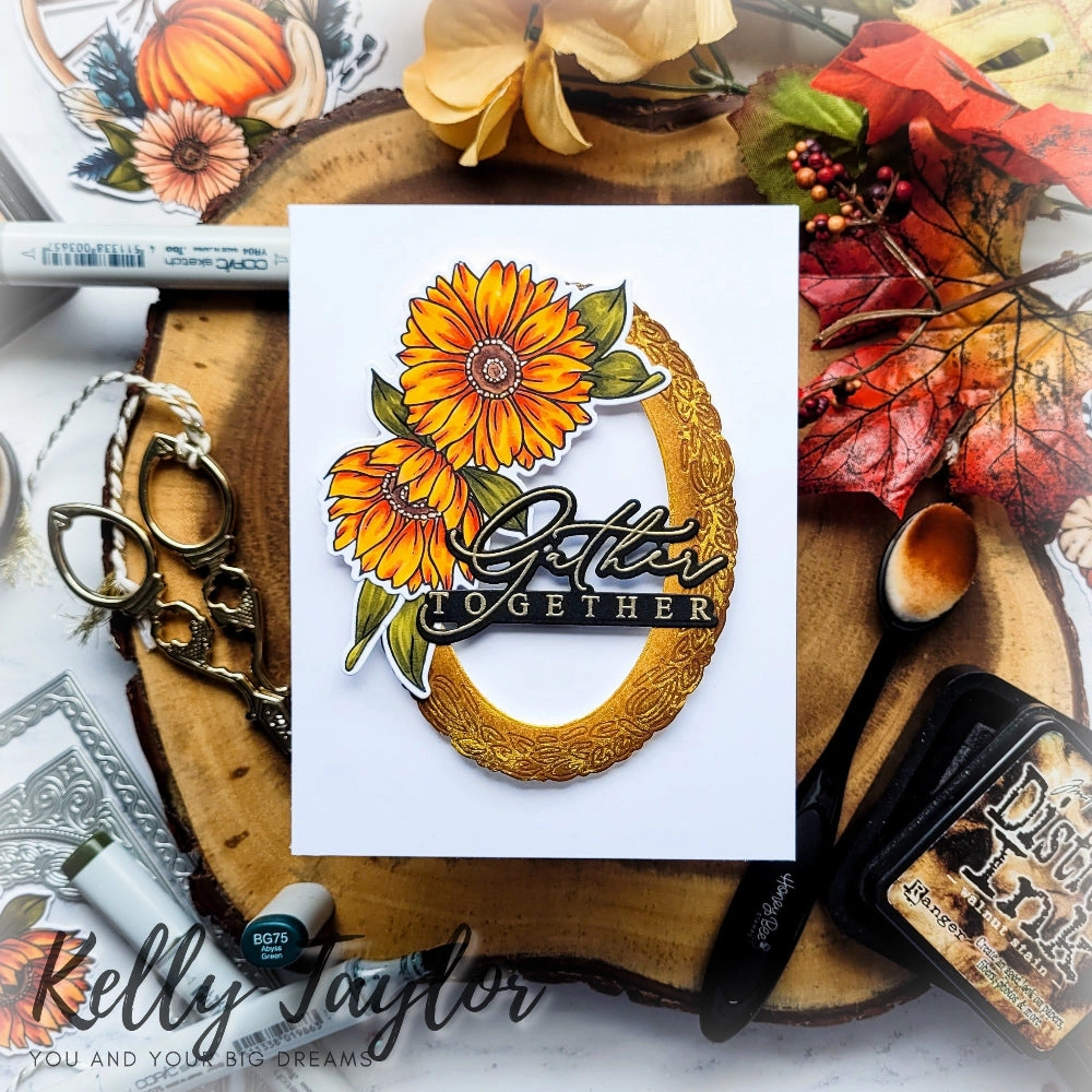 Grateful Gatherings - 6X8 Stamp Set springloaded vivid