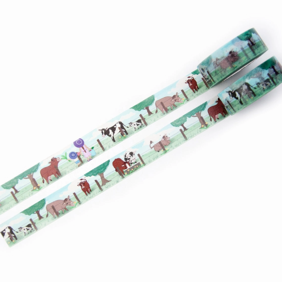Grazing Cows Washi Tape robust giant