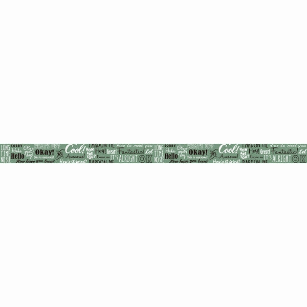 deluxe Greeting Japanese Washi Tape ? Amazing Life Mast Masking Tape