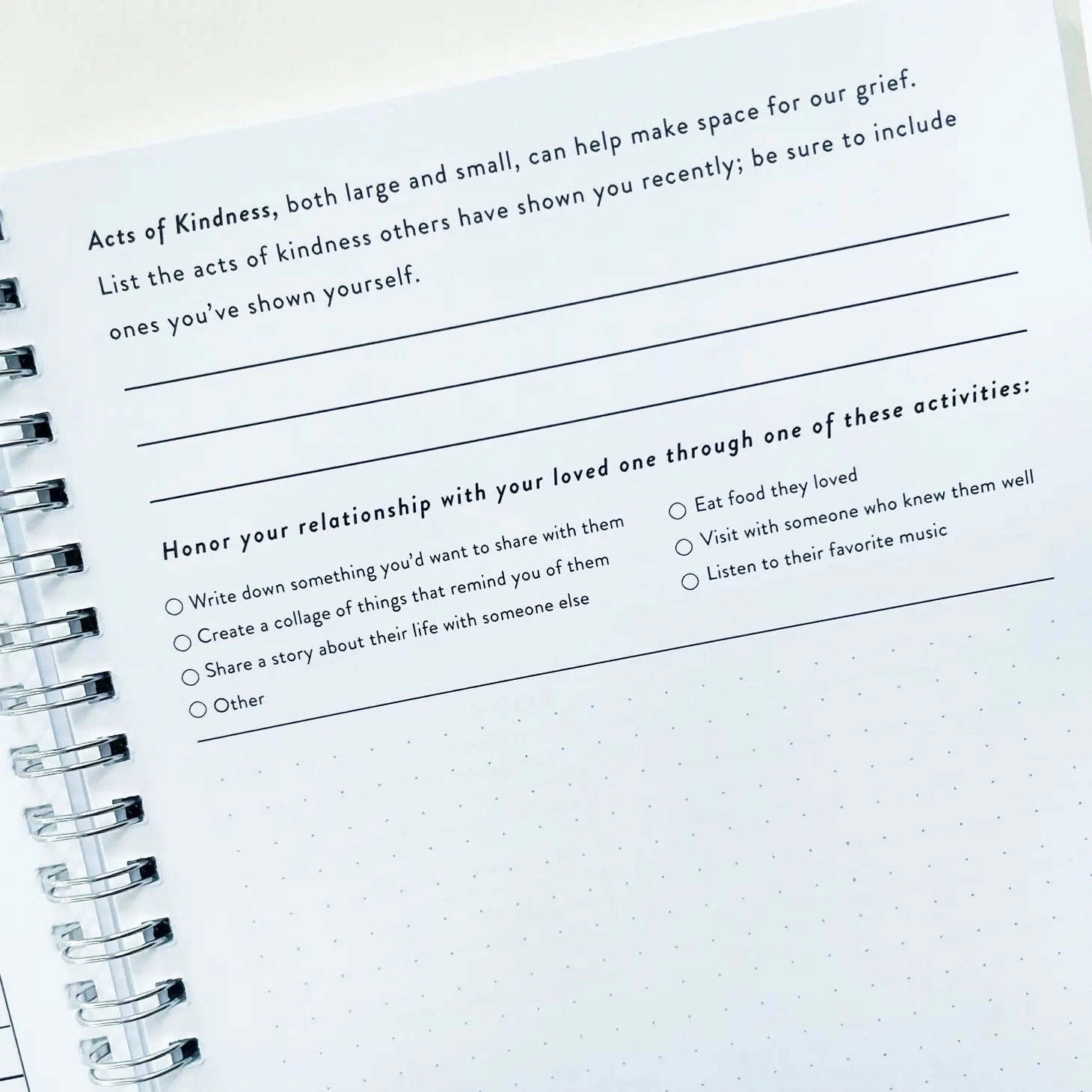 vivid Grief Companion Guided Journal