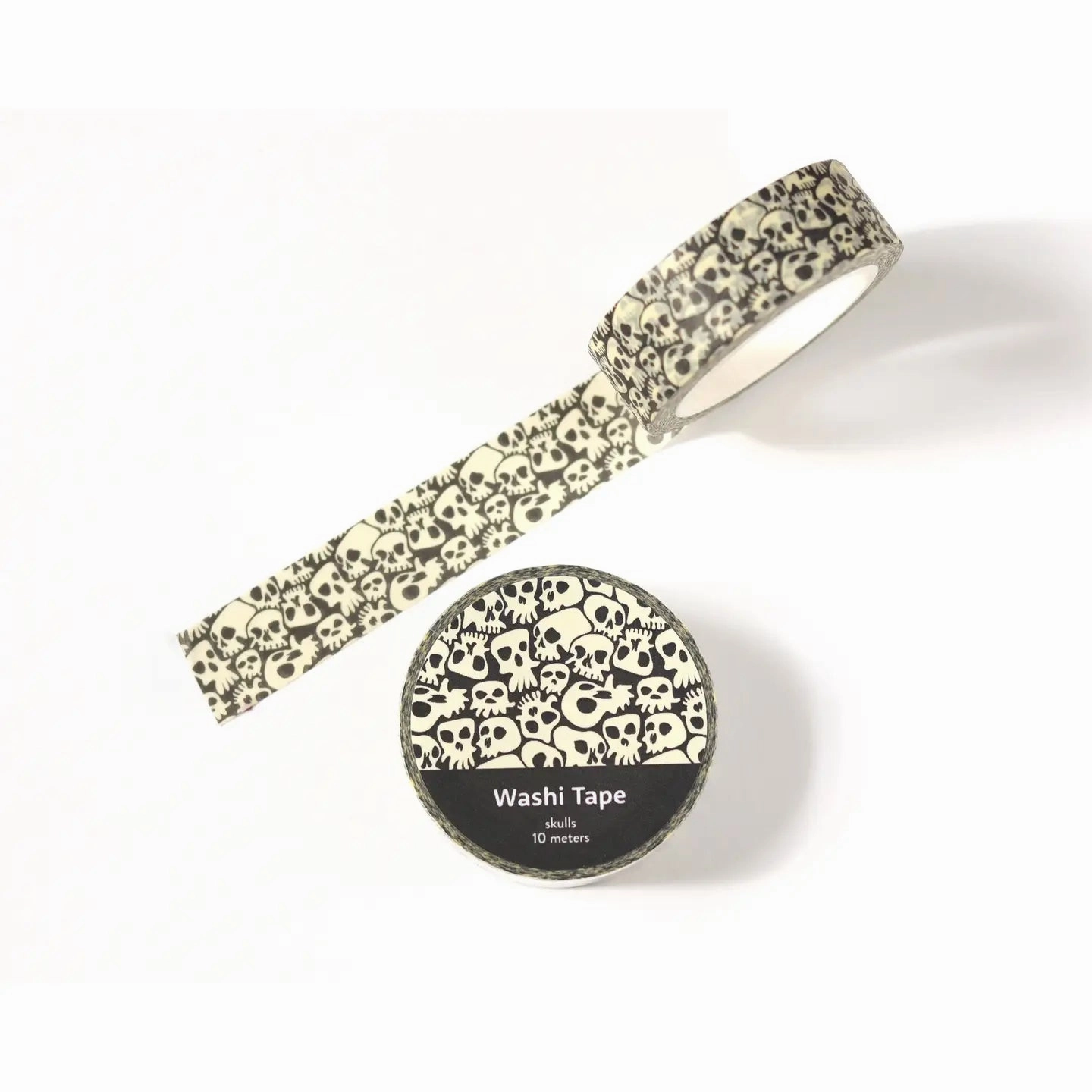 quality Halloween Edgy Skulls Washi Tape