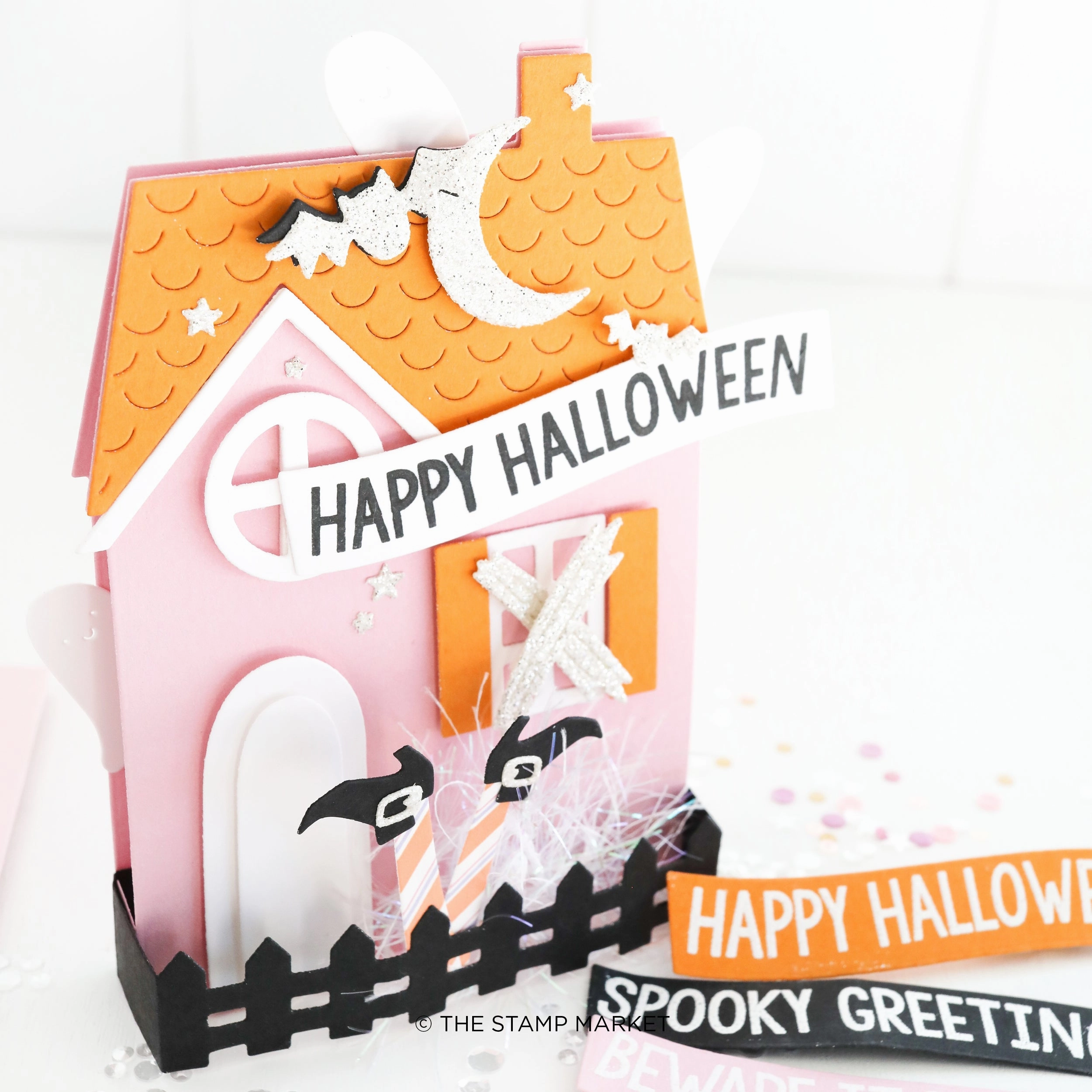 portable foldable Halloween Greetings Stamp