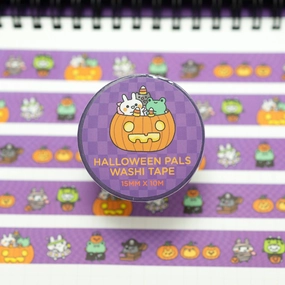 Halloween Pals Washi Tape collapsible thin