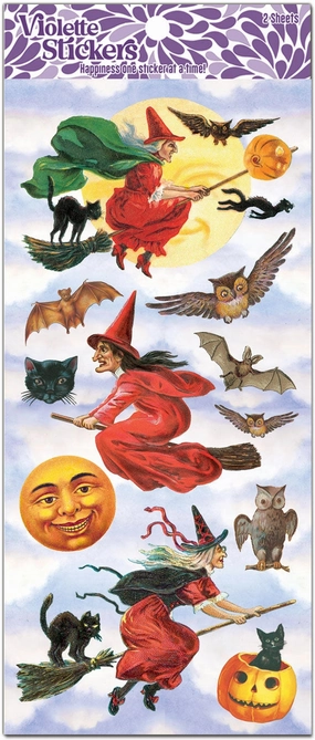 Halloween Witch Stickers popular