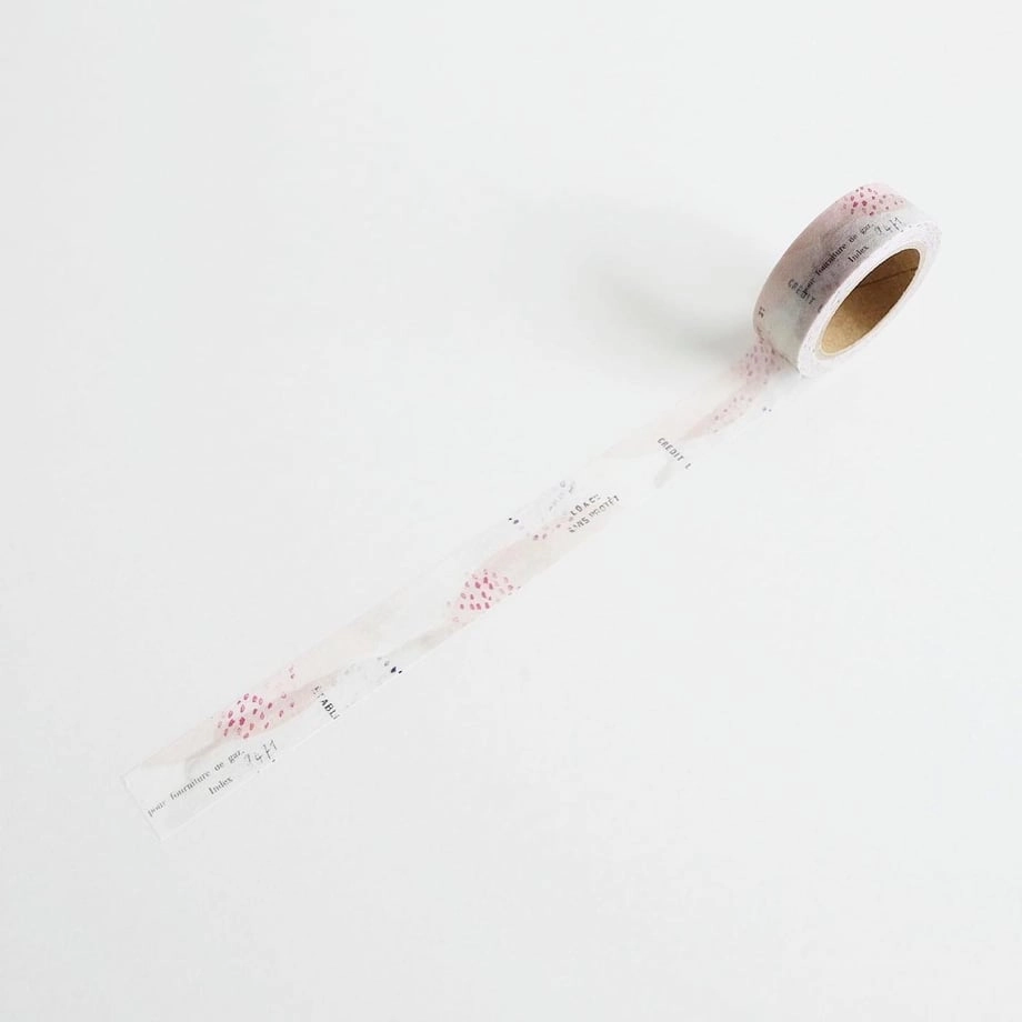 expandable steel Hanagasmi Washi Tape