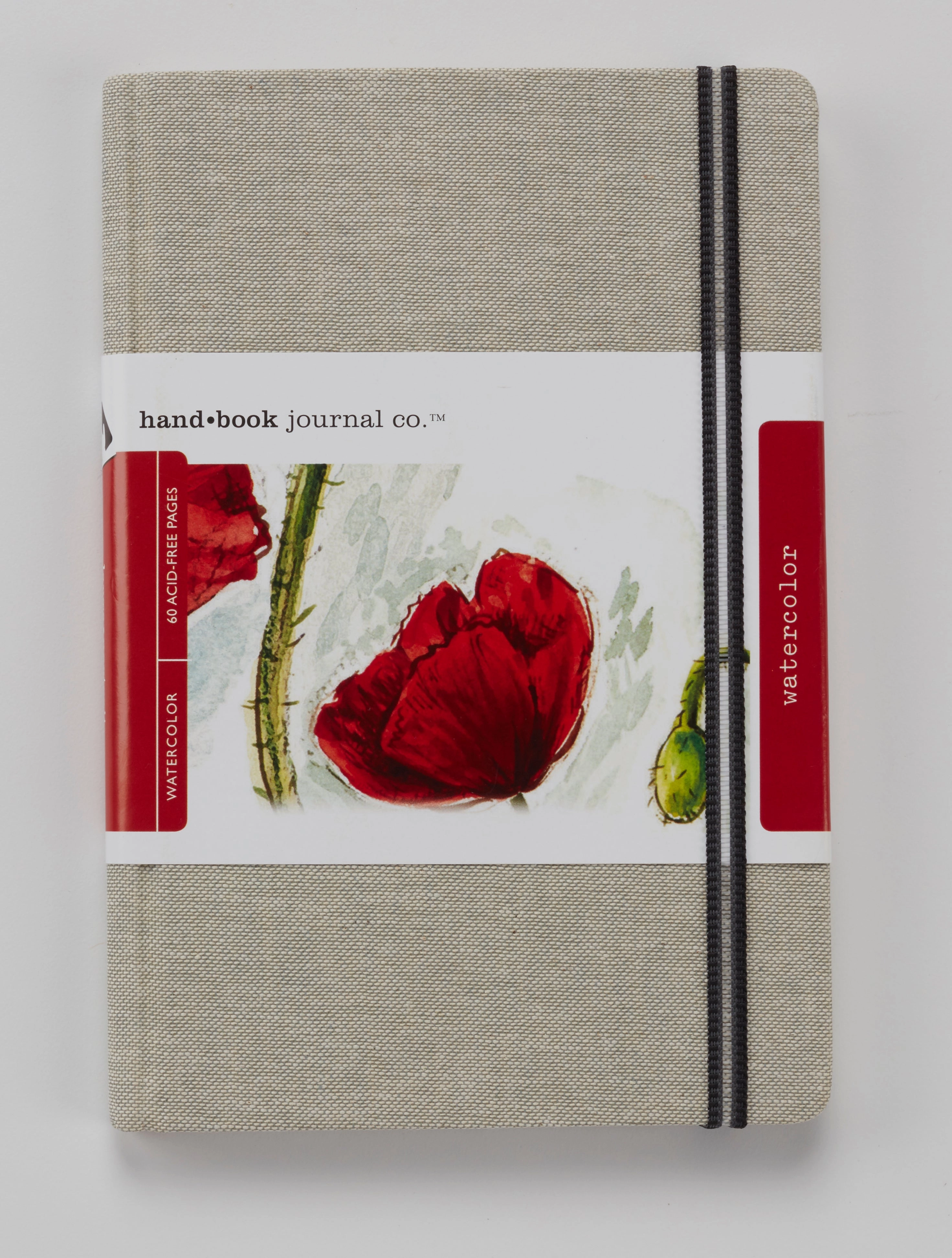 Hand Book Co. Travelogue Watercolor Journal- Large Portrait colorful