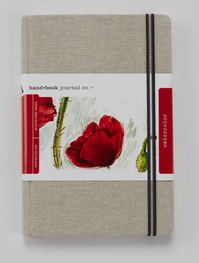 Hand Book Co. Travelogue Watercolor Journal- Large Portrait colorful