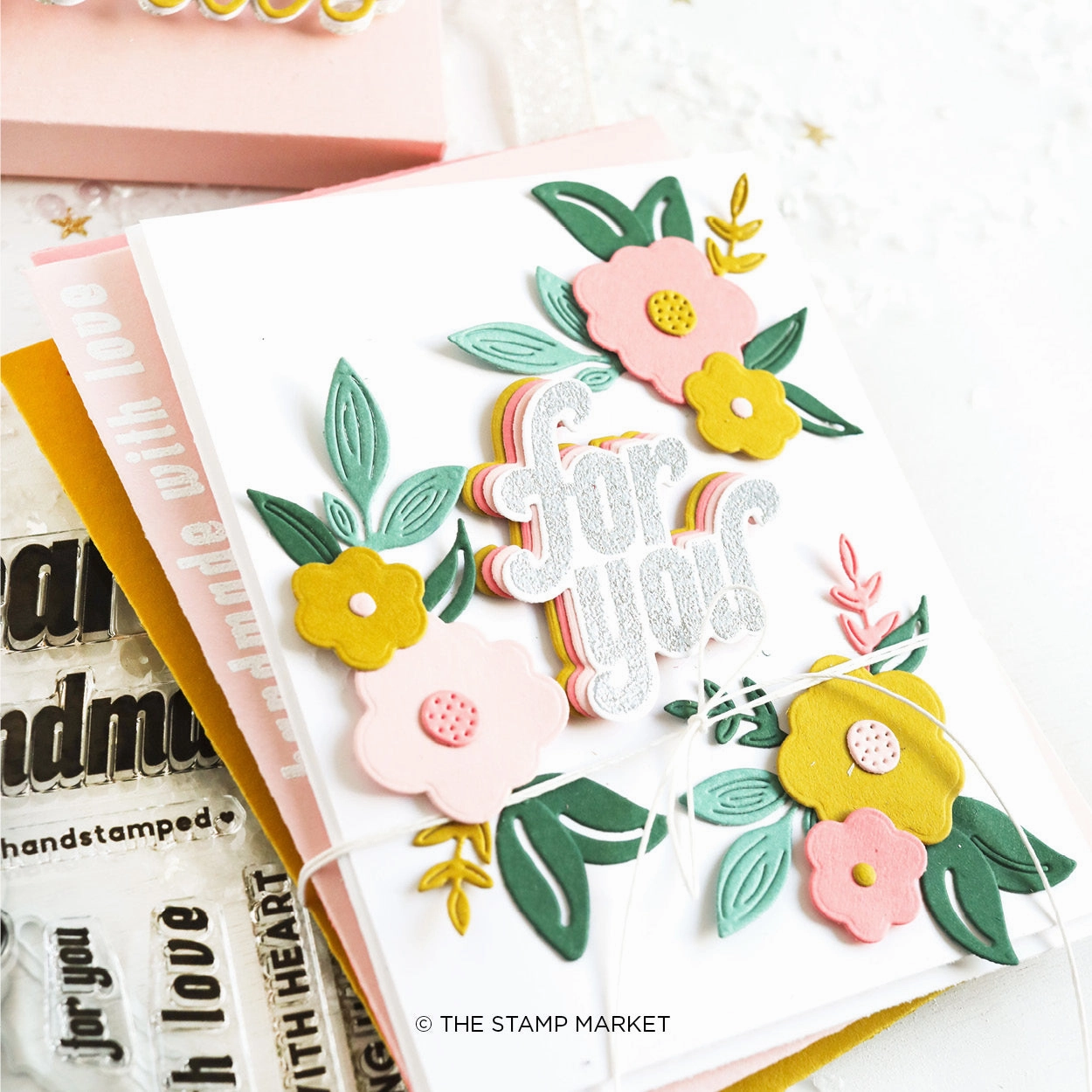 Handmade Notecards Stamp loose