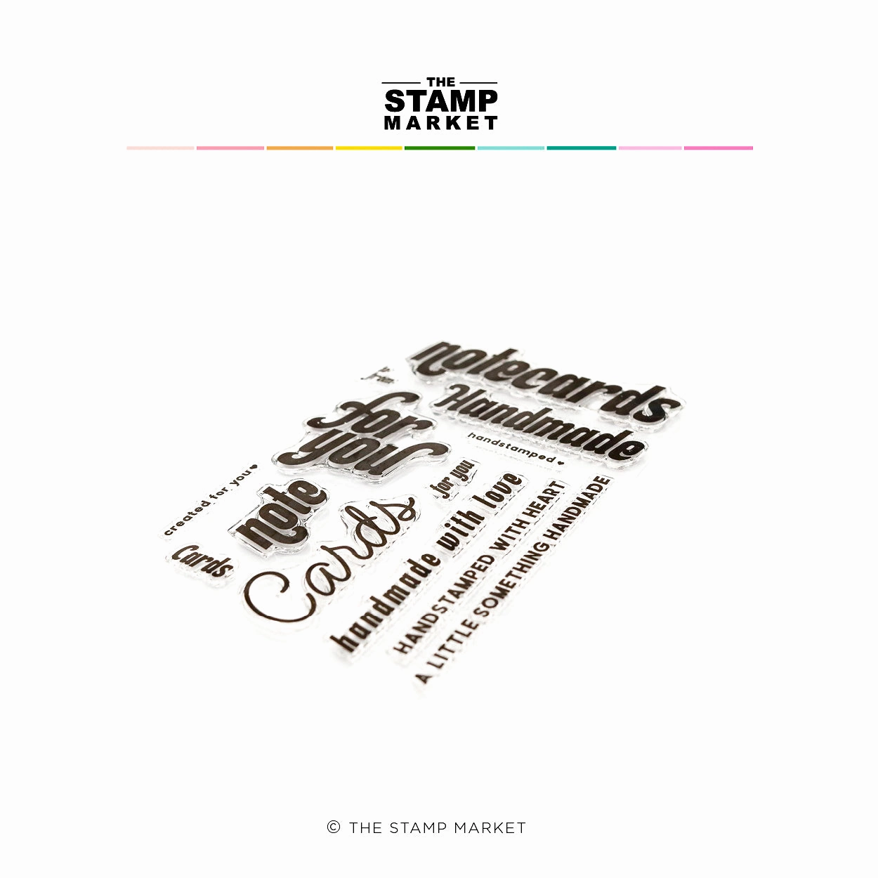 Handmade Notecards Stamp short basic