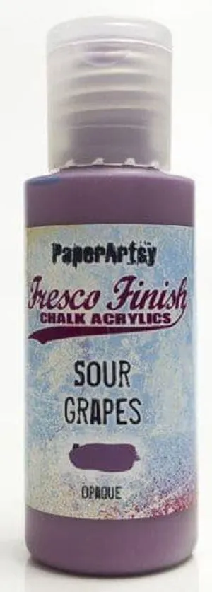 Fresco Finish Acrylic Paint - Sour Grapes small recycled
