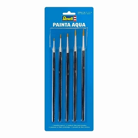 bronze vivid 5-Piece Painta Aqua Paintbrush Set