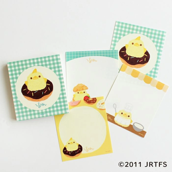 paper bronze Piyorin Memo Pad - Sweets