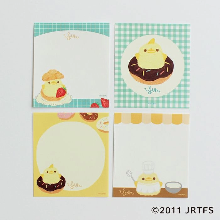 giant eco Piyorin Memo Pad - Sweets