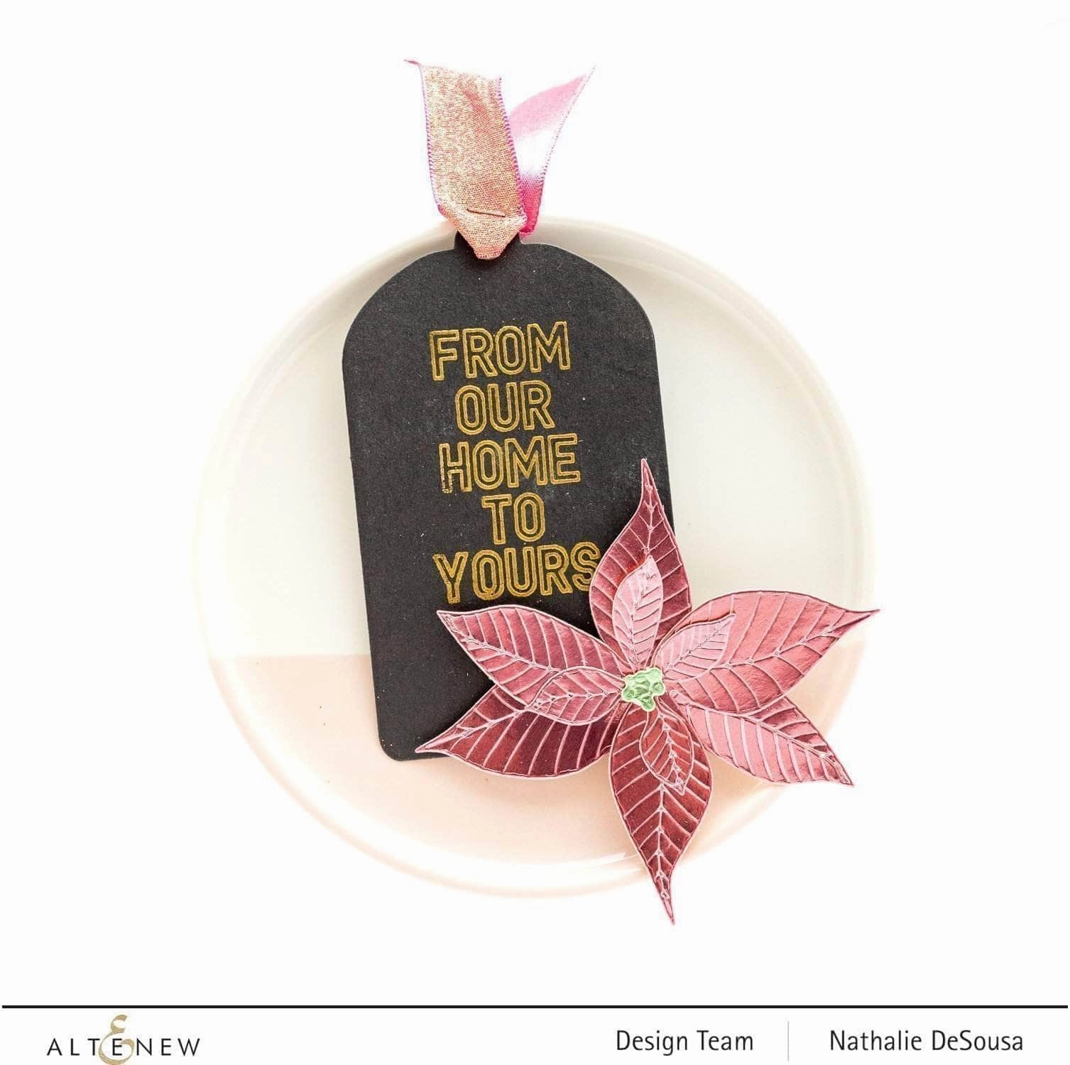 Poinsettia 3D Die Set colorful new