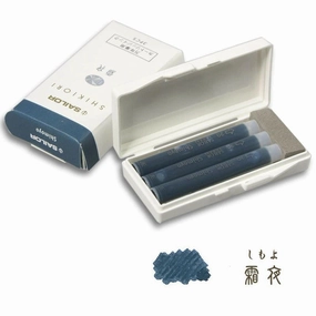 Sailor Shikiori Fountain Pen Ink Cartridges - Shimoyo recycled