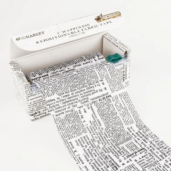 sturdy bold Happiness Fabric Tape