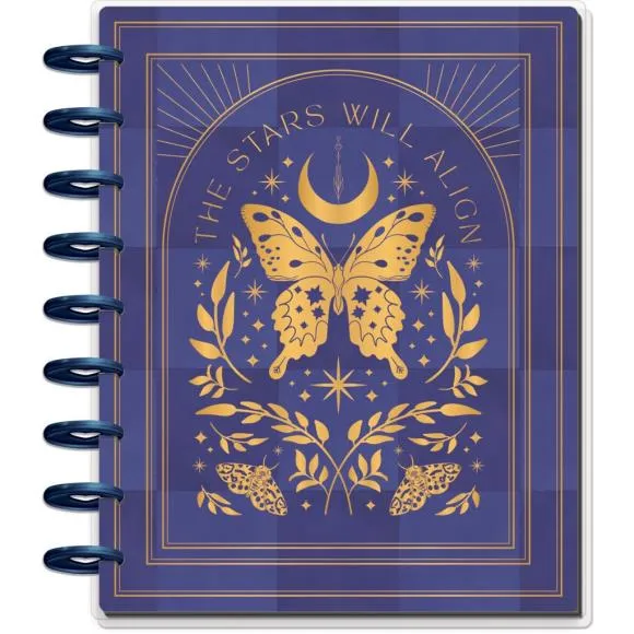 neutral Happy Planner 12-Month Undated Classic Disc Bound Planner - Share Your Magic