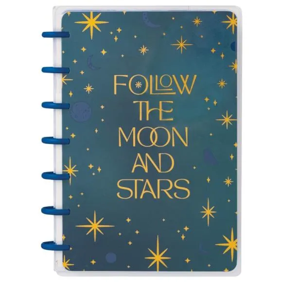 Happy Planner 12-Month Undated Mini Disc Bound Planner - Share Your Magic seasonal refillable