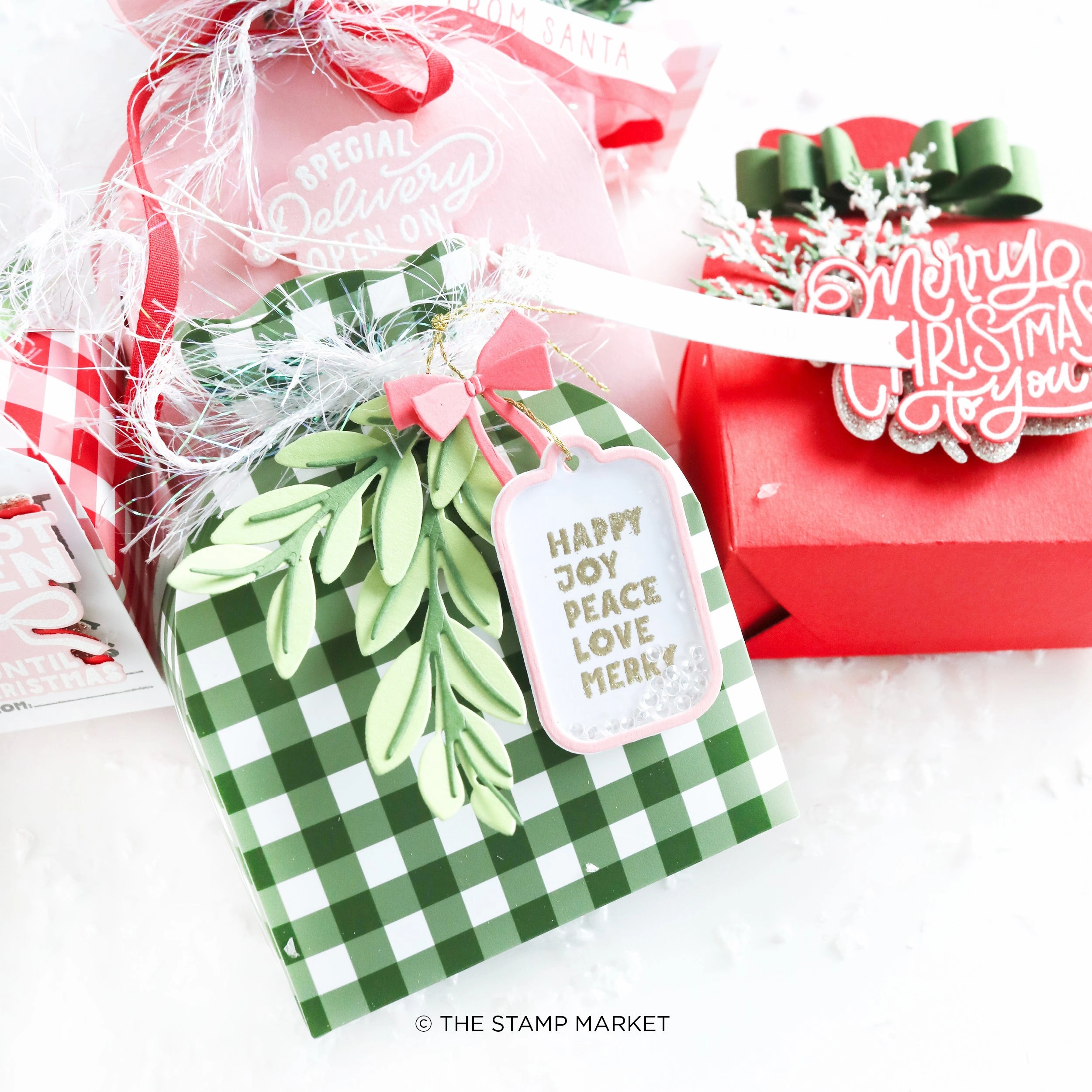 pack organic Happy Holidays Greetings