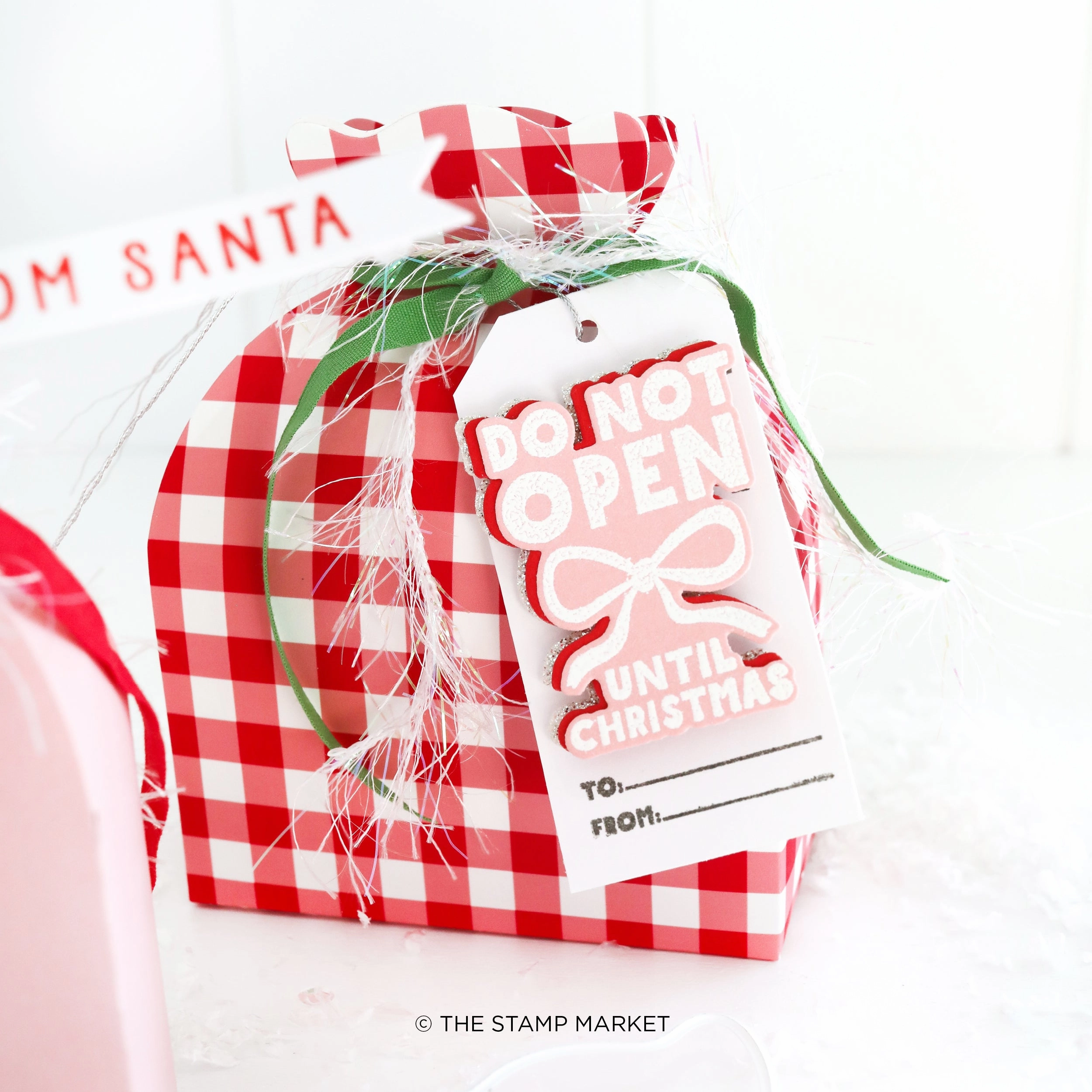Happy Holidays Greetings collectible washable