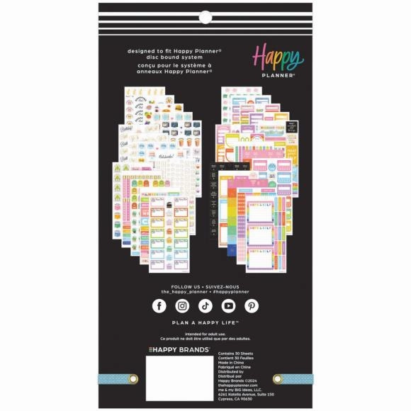 solid Happy Planner Classic Sticker Value Pack - Everyday Plans