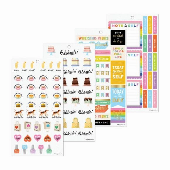pastel strong Happy Planner Classic Sticker Value Pack - Everyday Plans