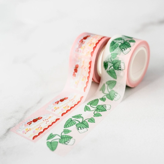 mini Happy Plant Washi Tape