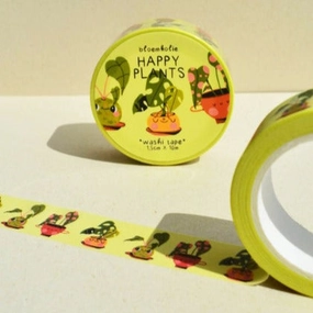 Happy Plants Washi Tape resilient