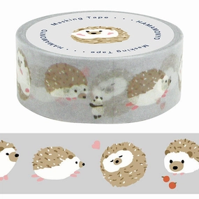 Harmonious Hedgehog Washi Tape glossy