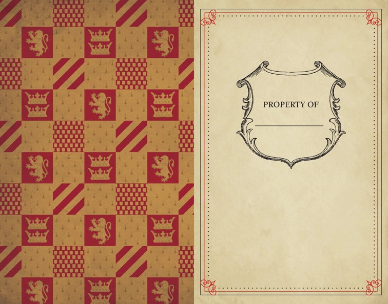 single Harry Potter: Gryffindor Ruled Notebook