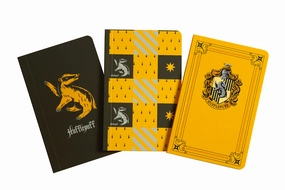 classic Harry Potter: Hufflepuff Pocket Notebook Collection (Set Of 3)